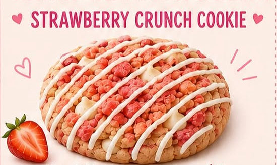 Strawberry shortcake crunch